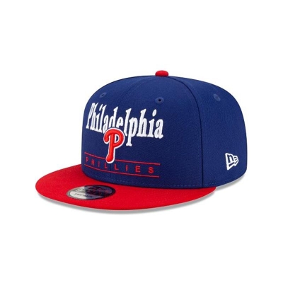 Sapca New Era Philadelphia Phillies MLB Two Tone Retro 9FIFTY Snapback - Rosii